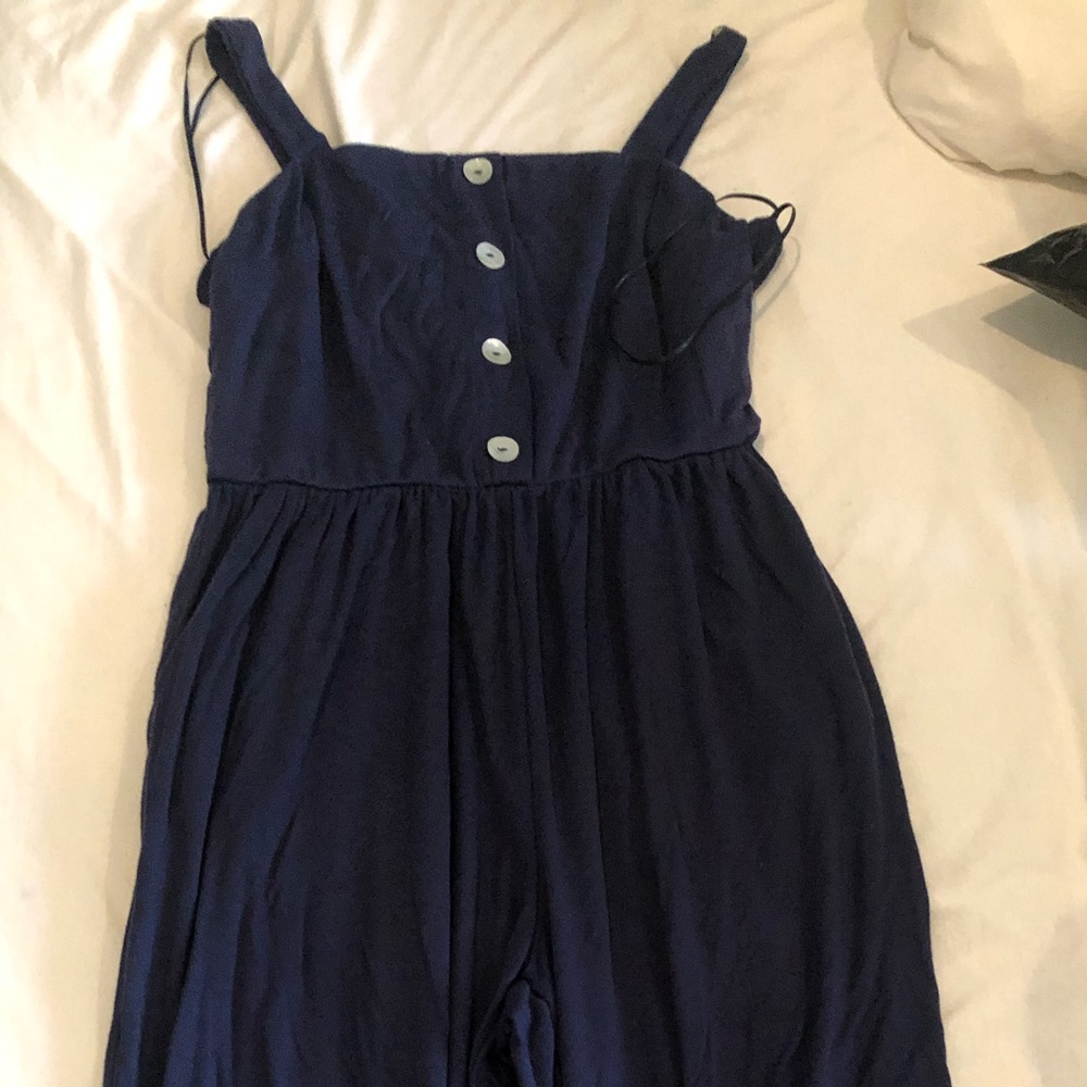 Navy Jumpsuit